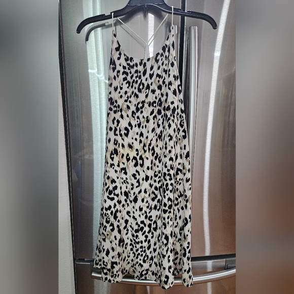 She + Sky Dresses & Skirts - She + Sky Leopard Slip Dress